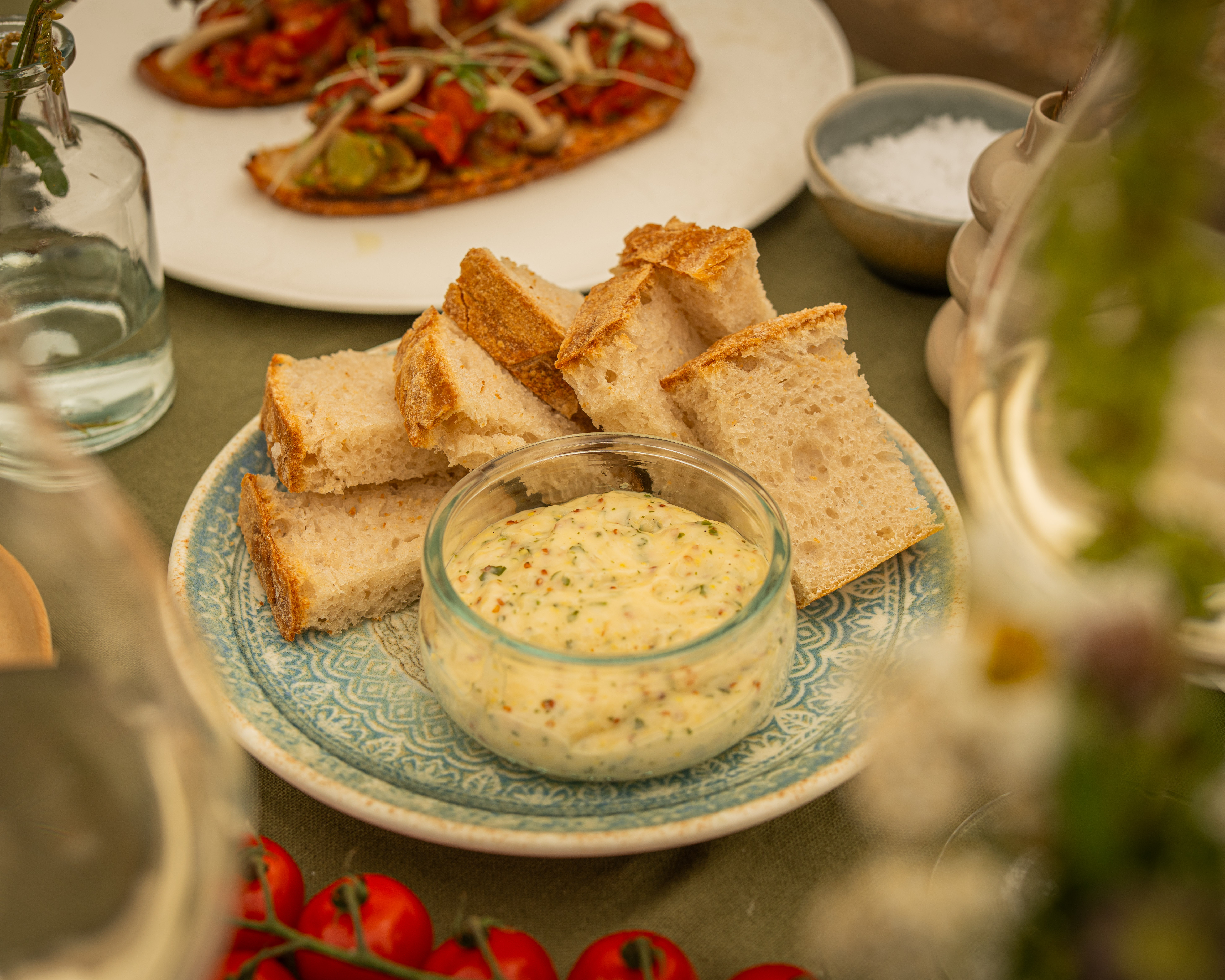 Veganer Menu