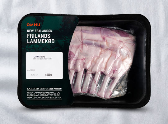 Omhu lammekrone 390 G