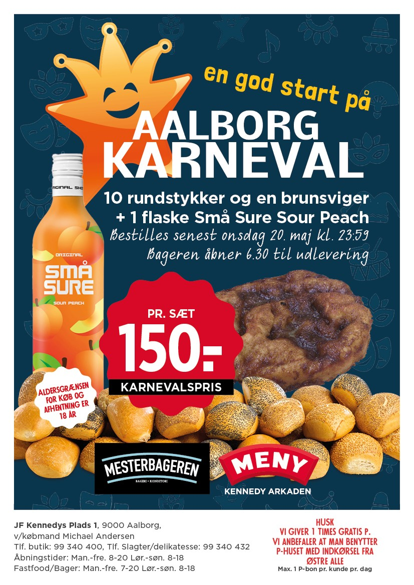 Karnevals morgentilbud