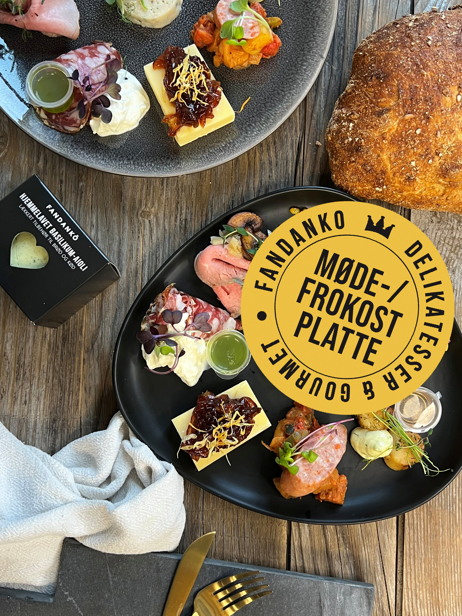 Frokost- & mødeplatte | Tapas