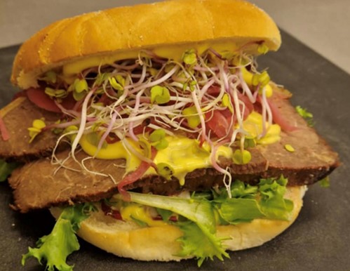 MENY Parkvej | Sandwich Med Rødt kød ( Bøffer el Culotte)