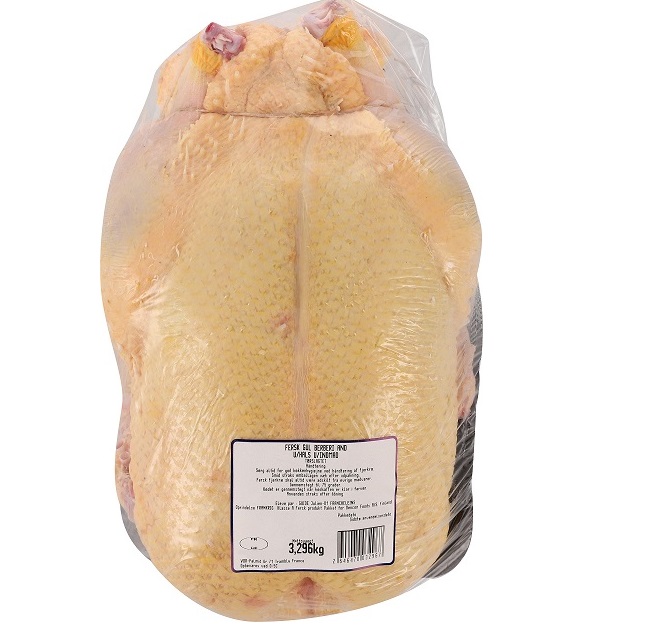 Fransk gul berberiand Ca. 2,8 - 3,2 kg.