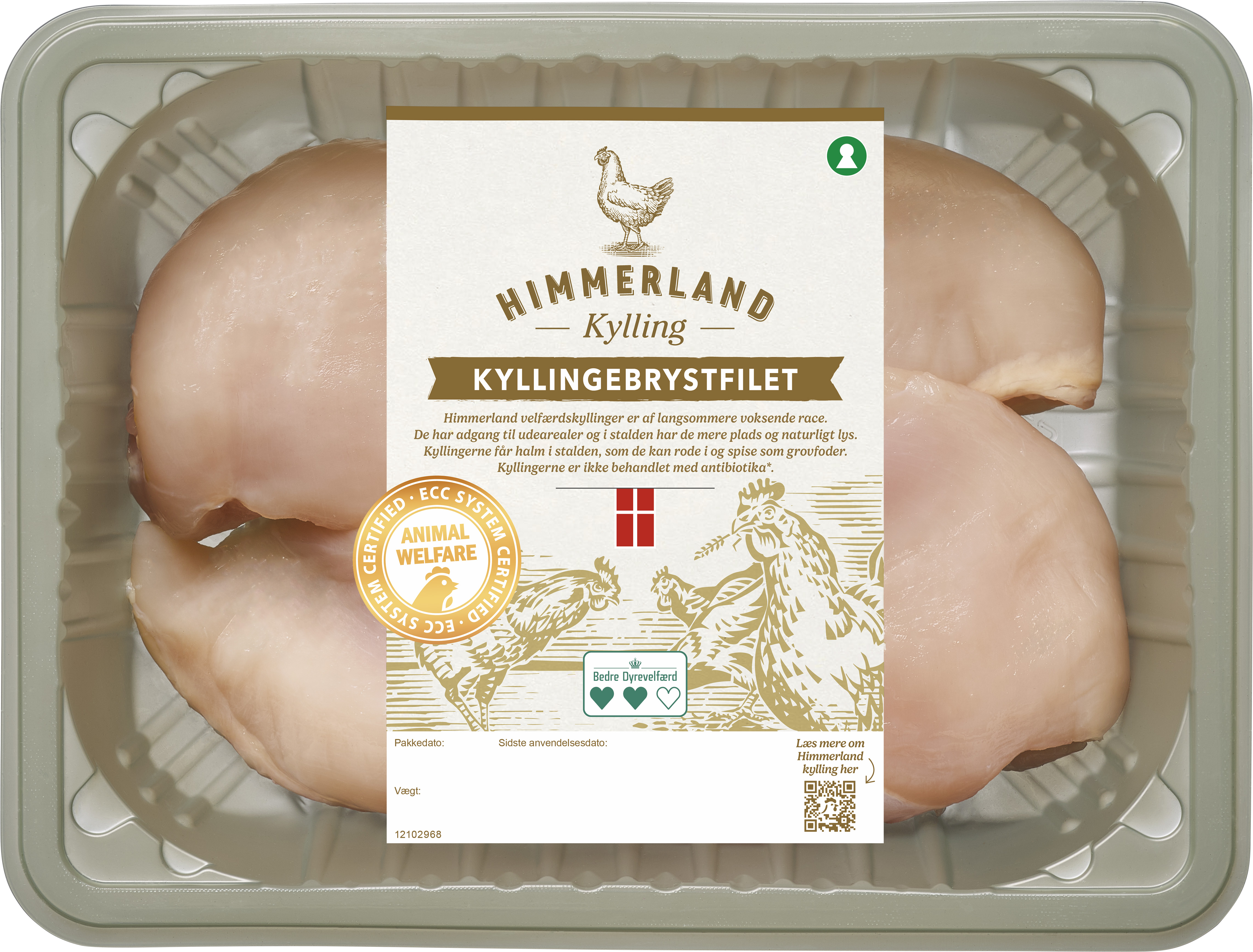 Brystfilet 550g