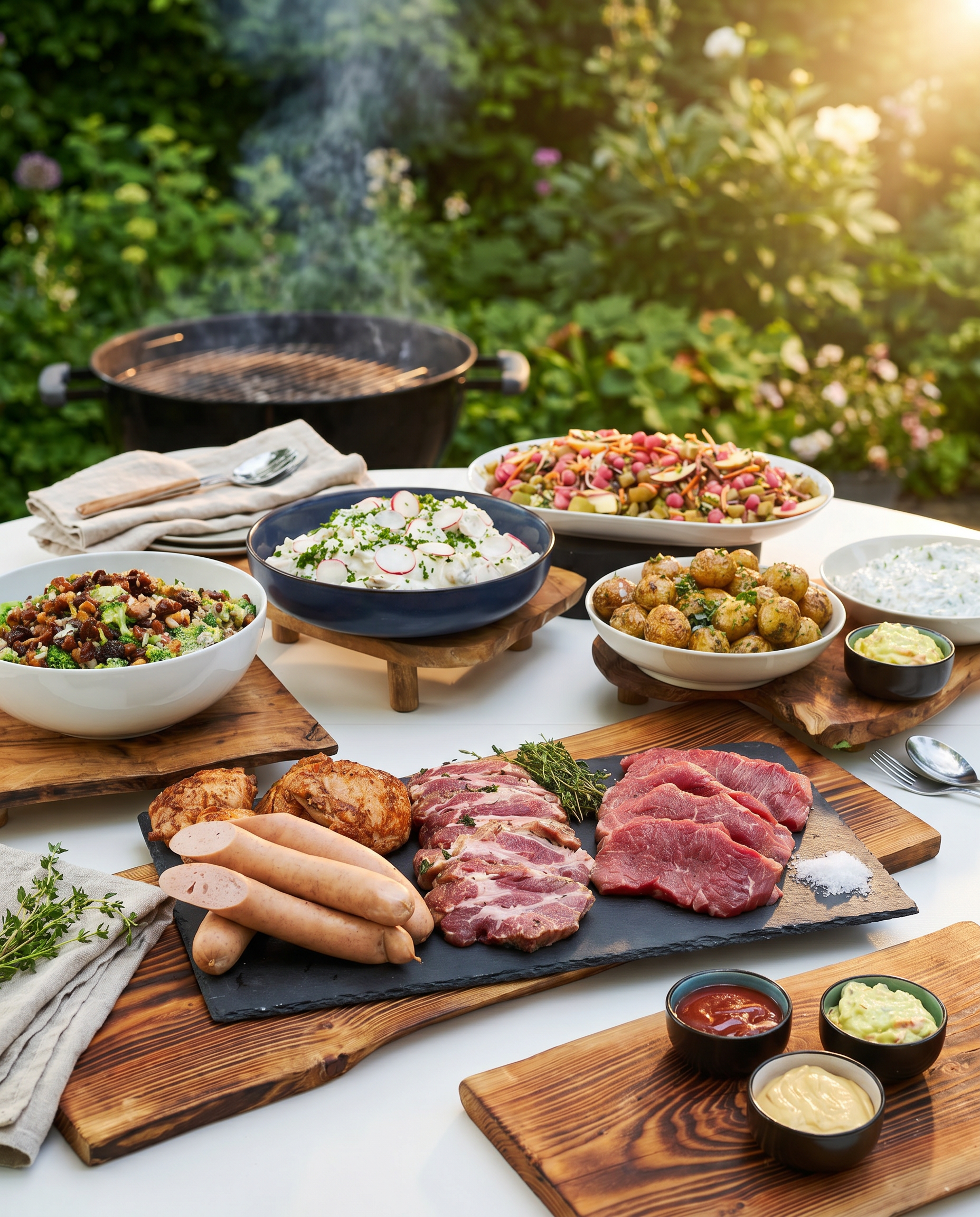 Grill-selv menu