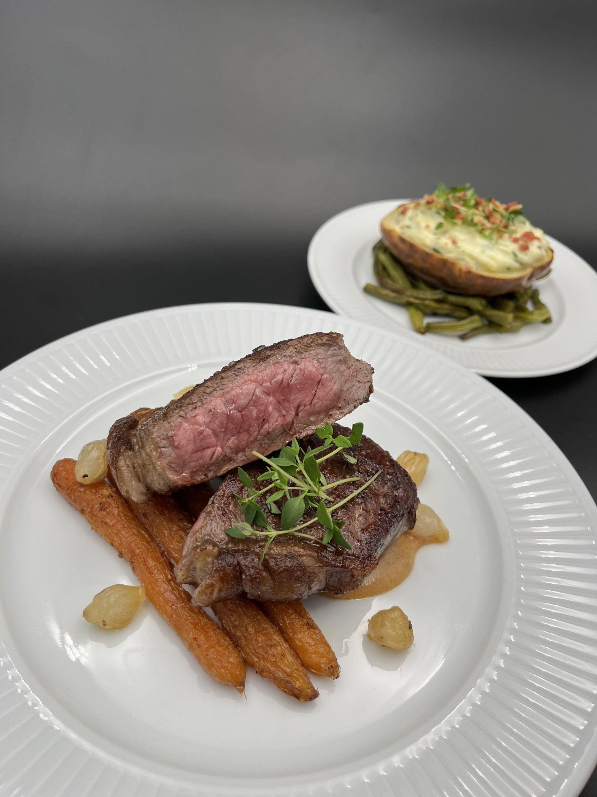 Nytårsaften med ribeye som steak