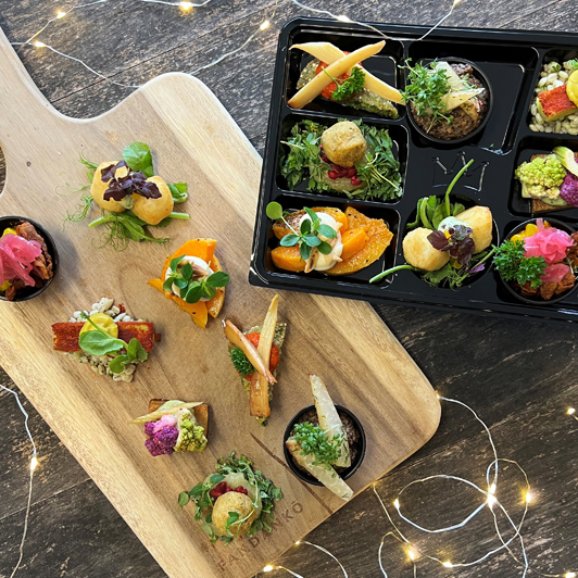Vegetar og Vegansk Juletapas luksusmenu