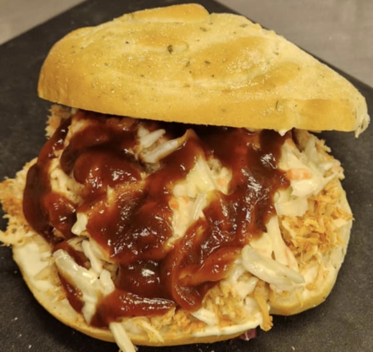 Sandwich Med Pulled Chicken