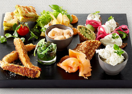 Fiske tapas platte til 2