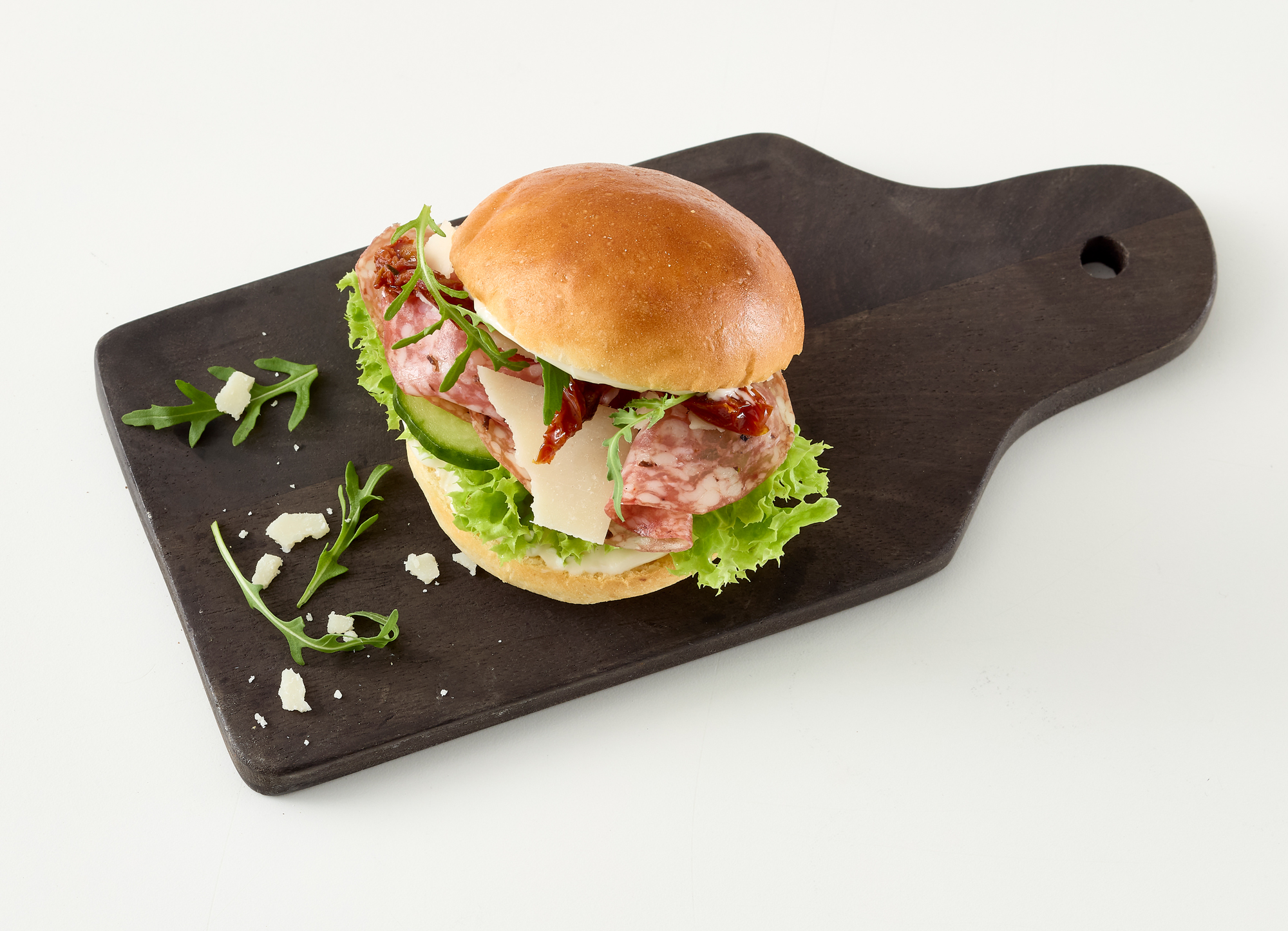 Slider med trøffelsalami