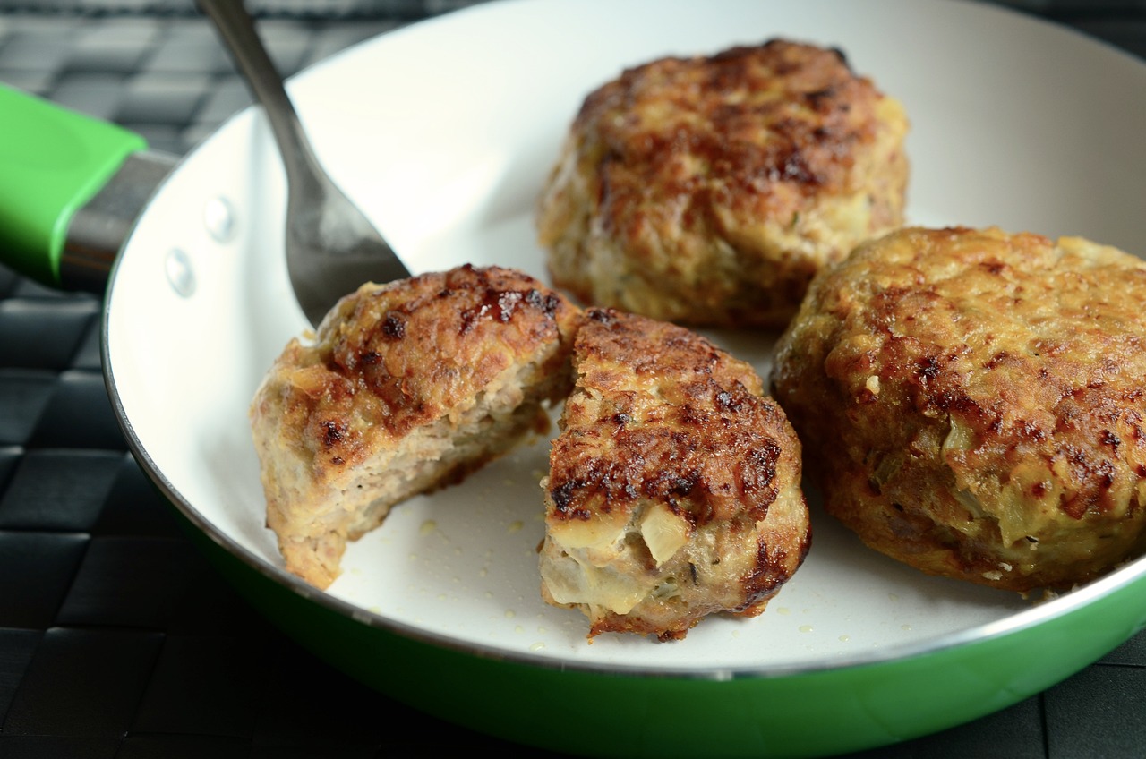 Små lune frikadeller