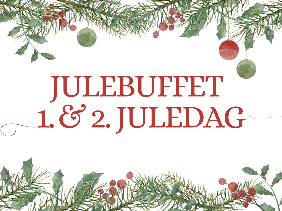Julebuffet 1. og 2. juledag 2026