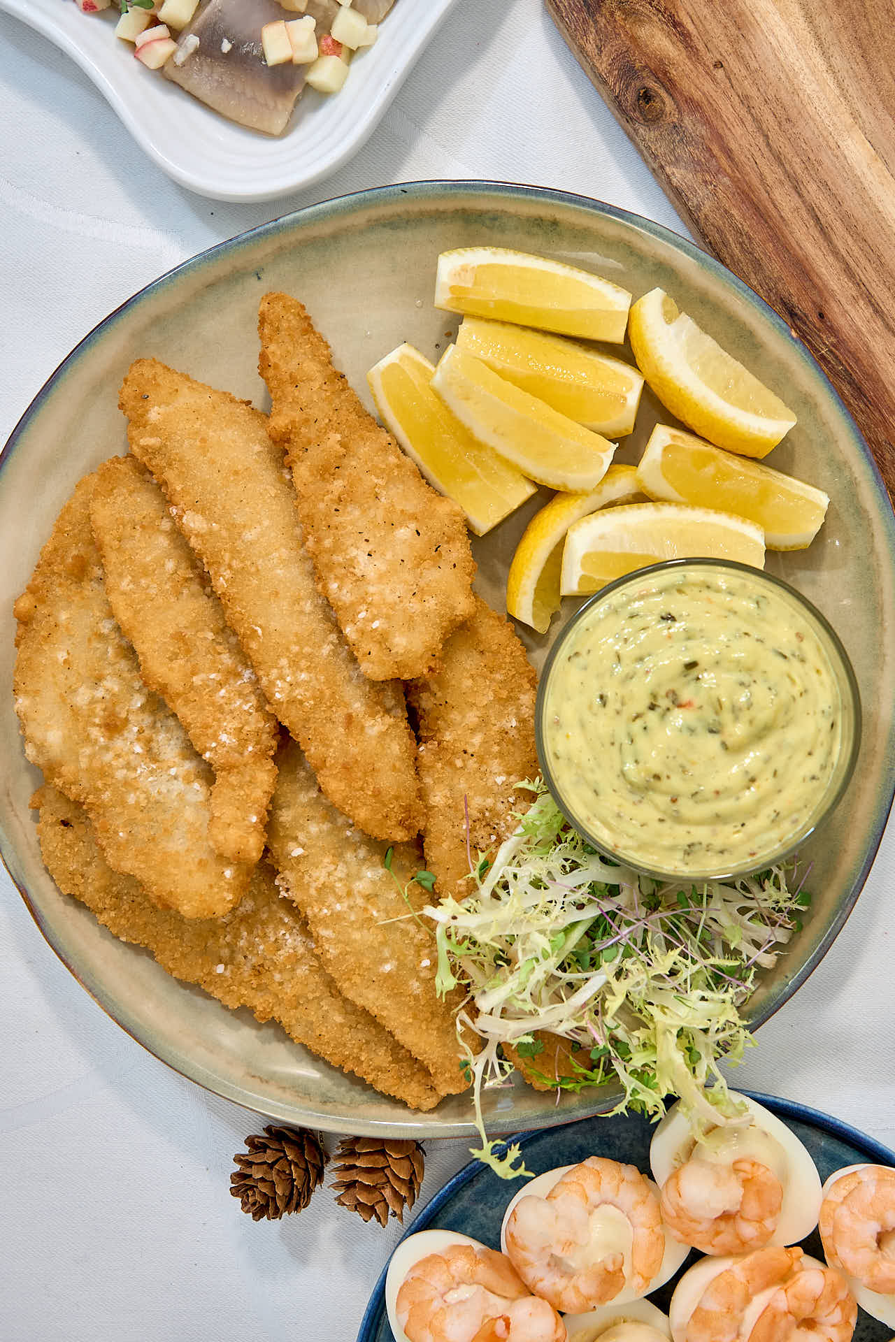 Sprødstegt fiskefilet 