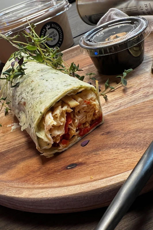 Luksus Tapas med varm-selv ret og gourmetkage