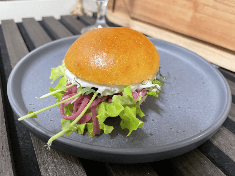 Sliders med Hønsesalat