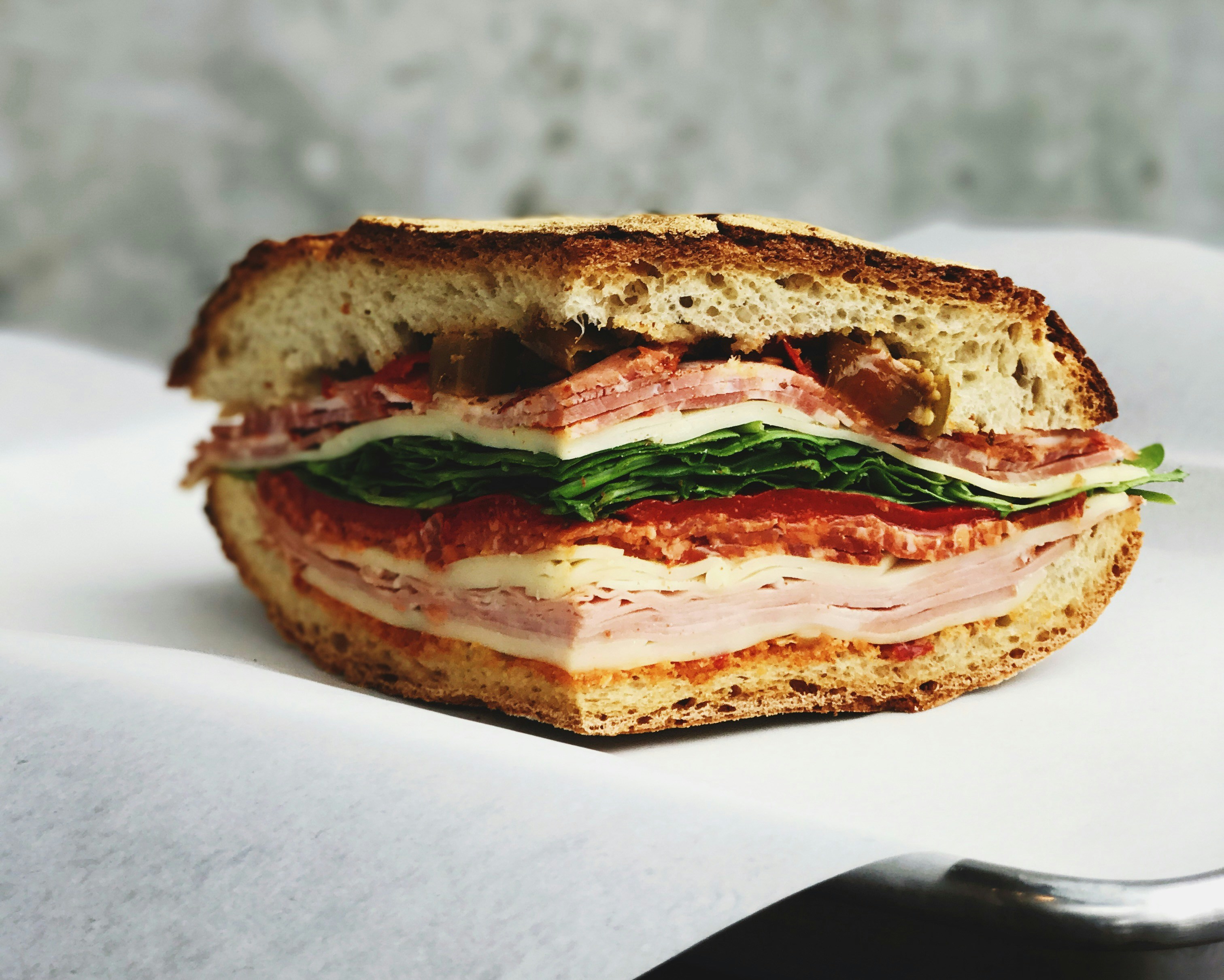 Meat lover sandwich