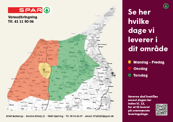 Velkommen til SPAR Skallerup
