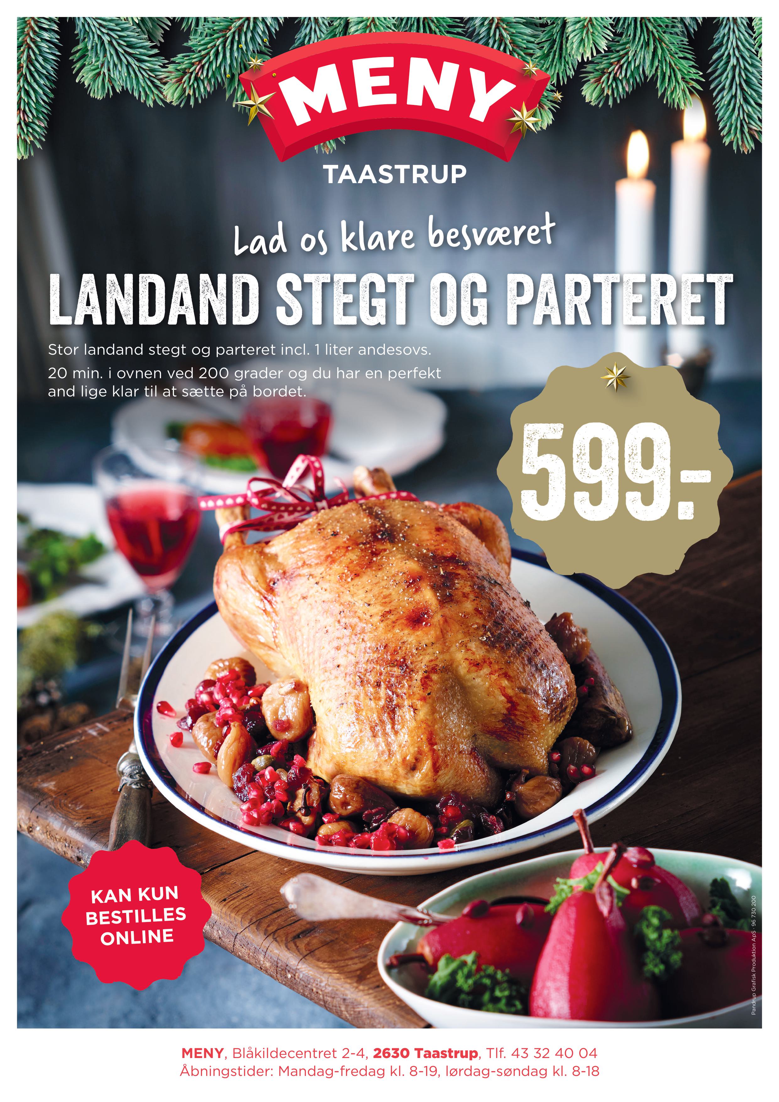Landand stegt og parteret