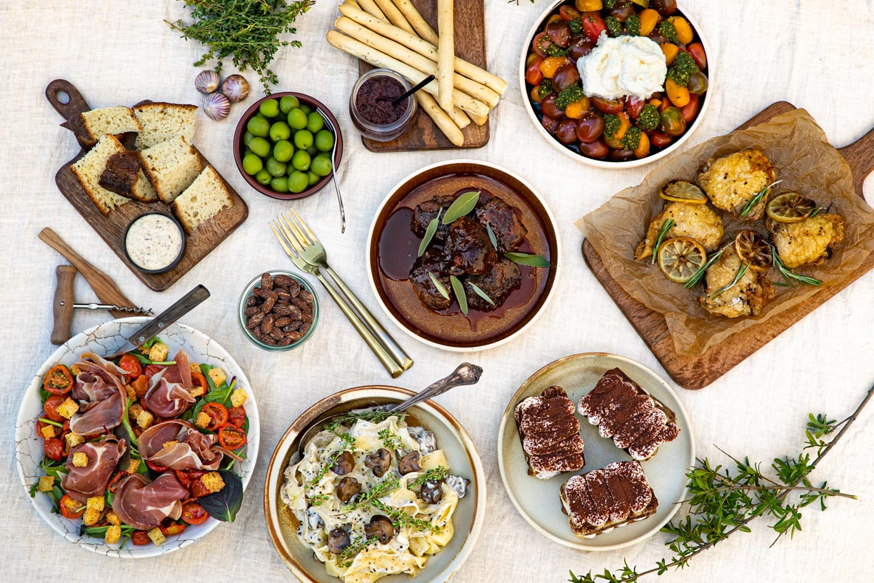 Italiensk buffet