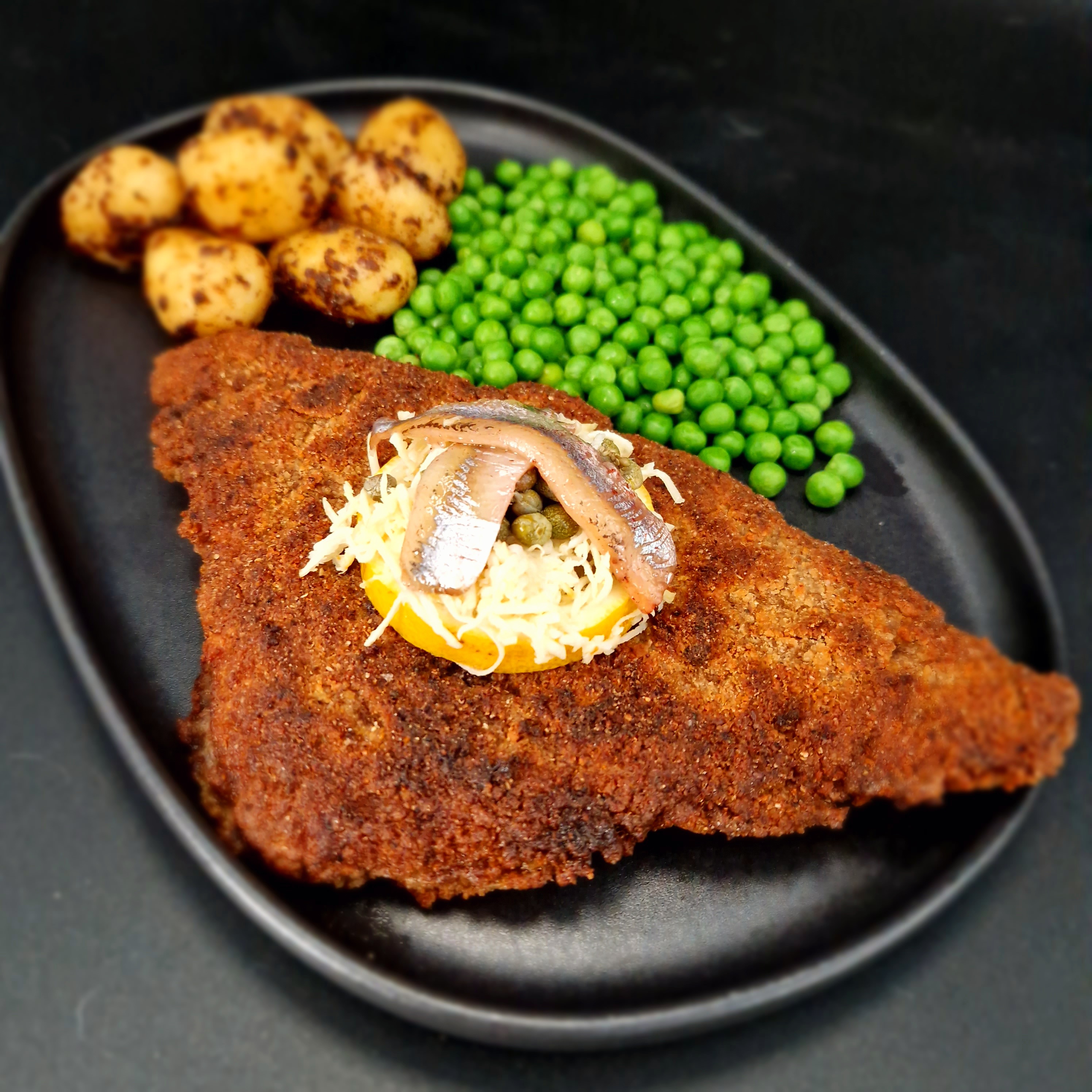 Dobbeltpaneret Wienerschnitzel