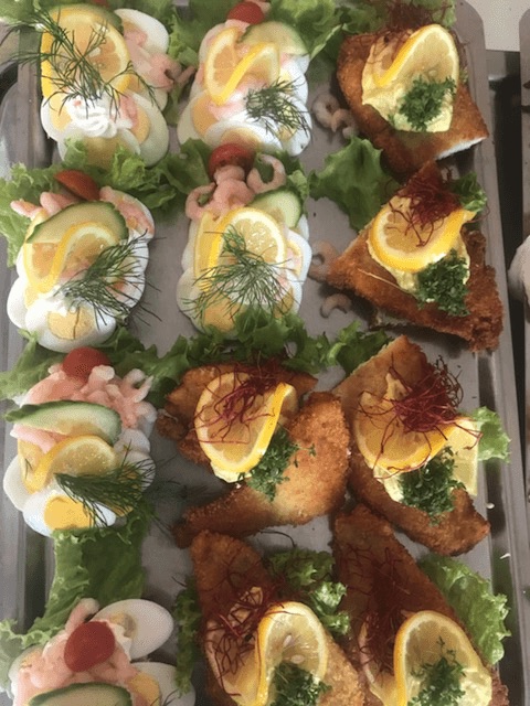 Uspecificeret luksus smørrebrød