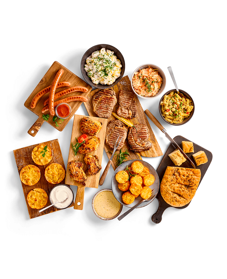 Grillbuffet luksus