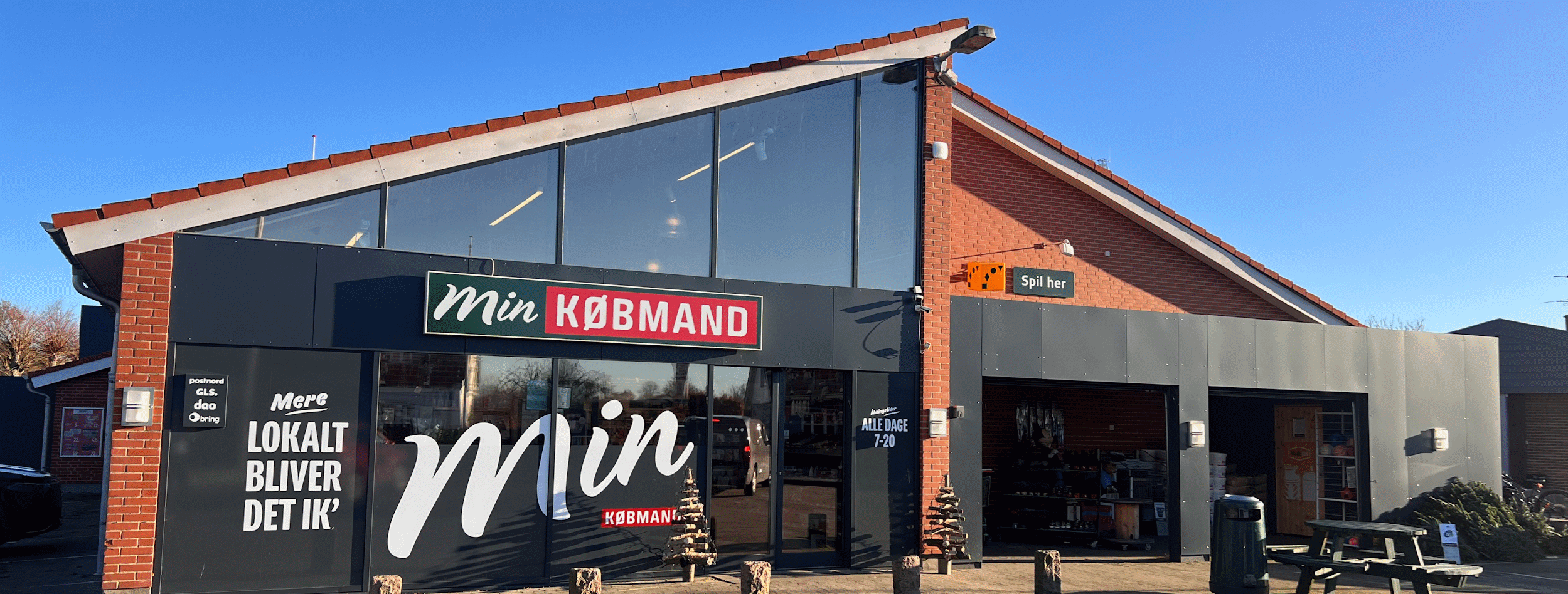 Velkommen hos Min Købmand Bjerregrav