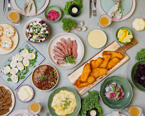 Påskefrokost menu - Varm