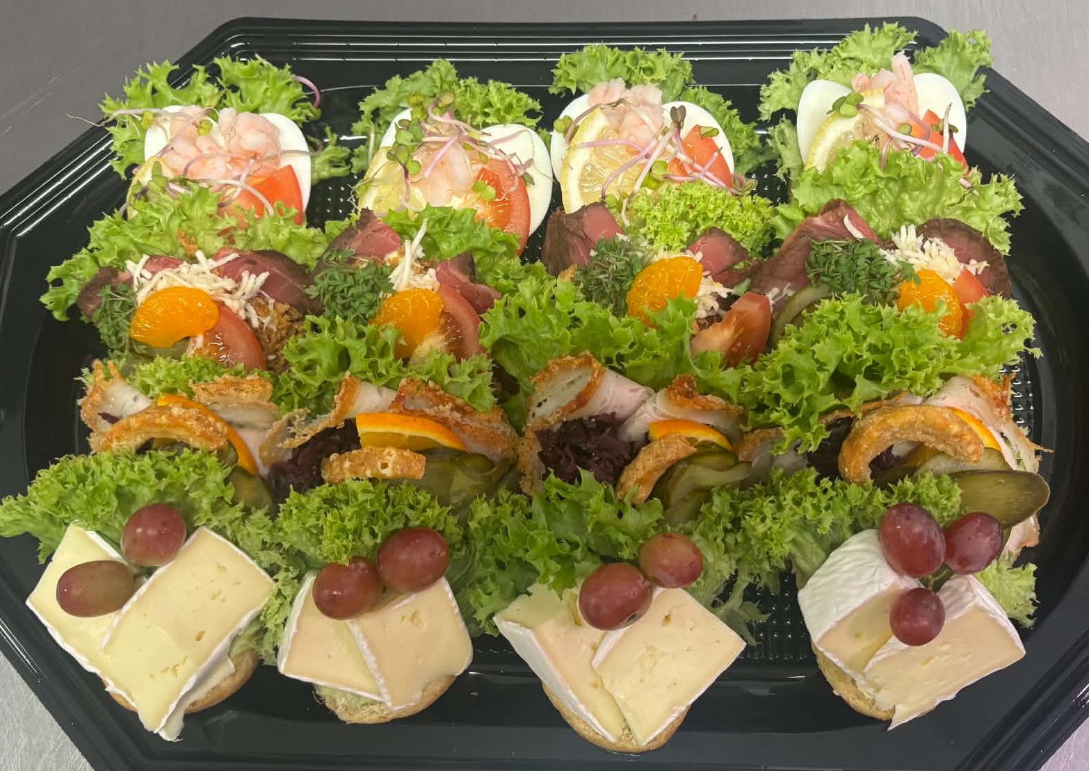 Landgangsbrød m. pålæg