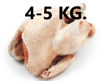 FERSK GRÅSTEN FRILANDS KALKUN 4-5 kg.