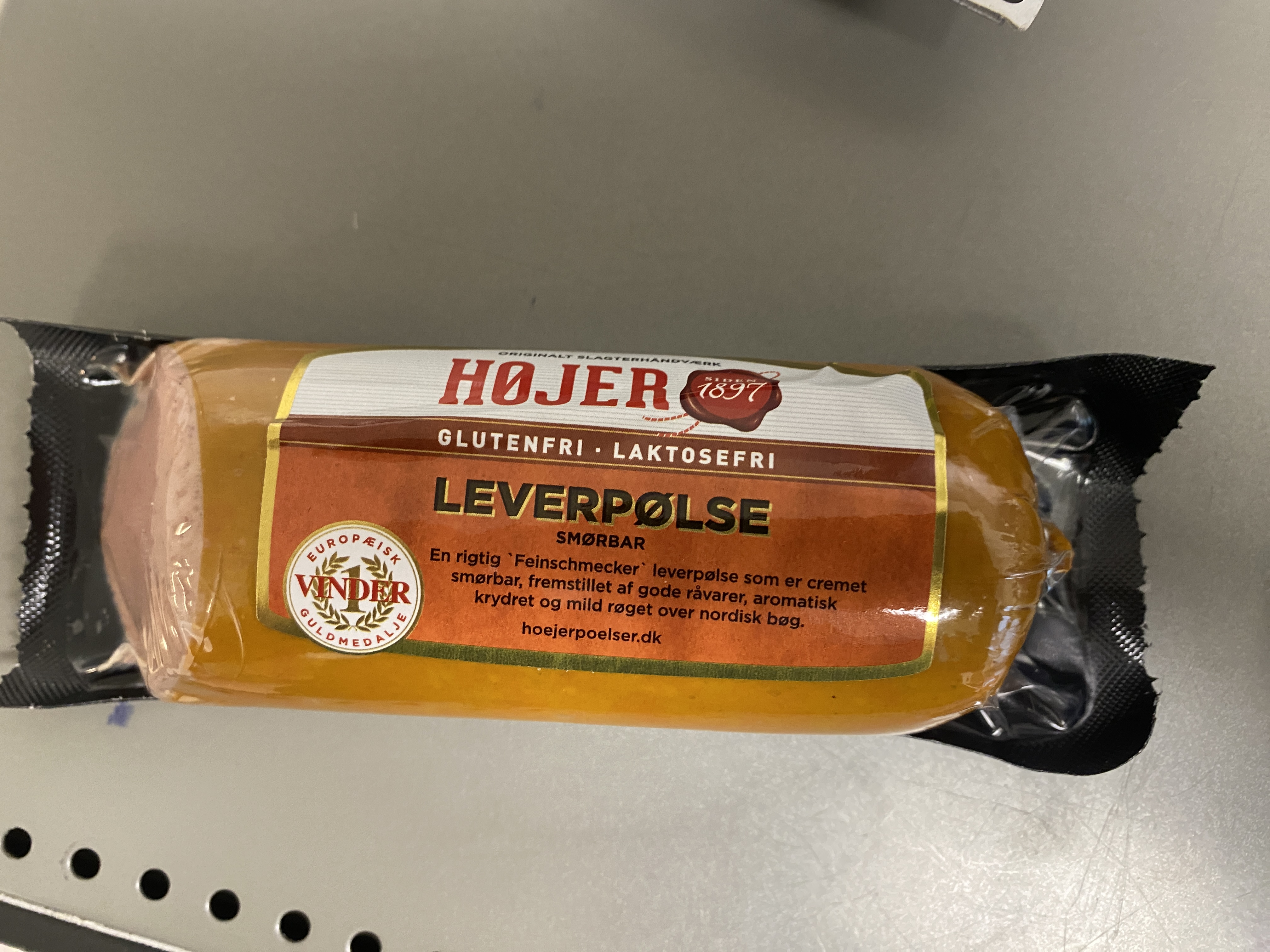 Leverpølse finhakket