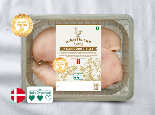 Himmerland kylling ECC & 2 Velfærdshjerter