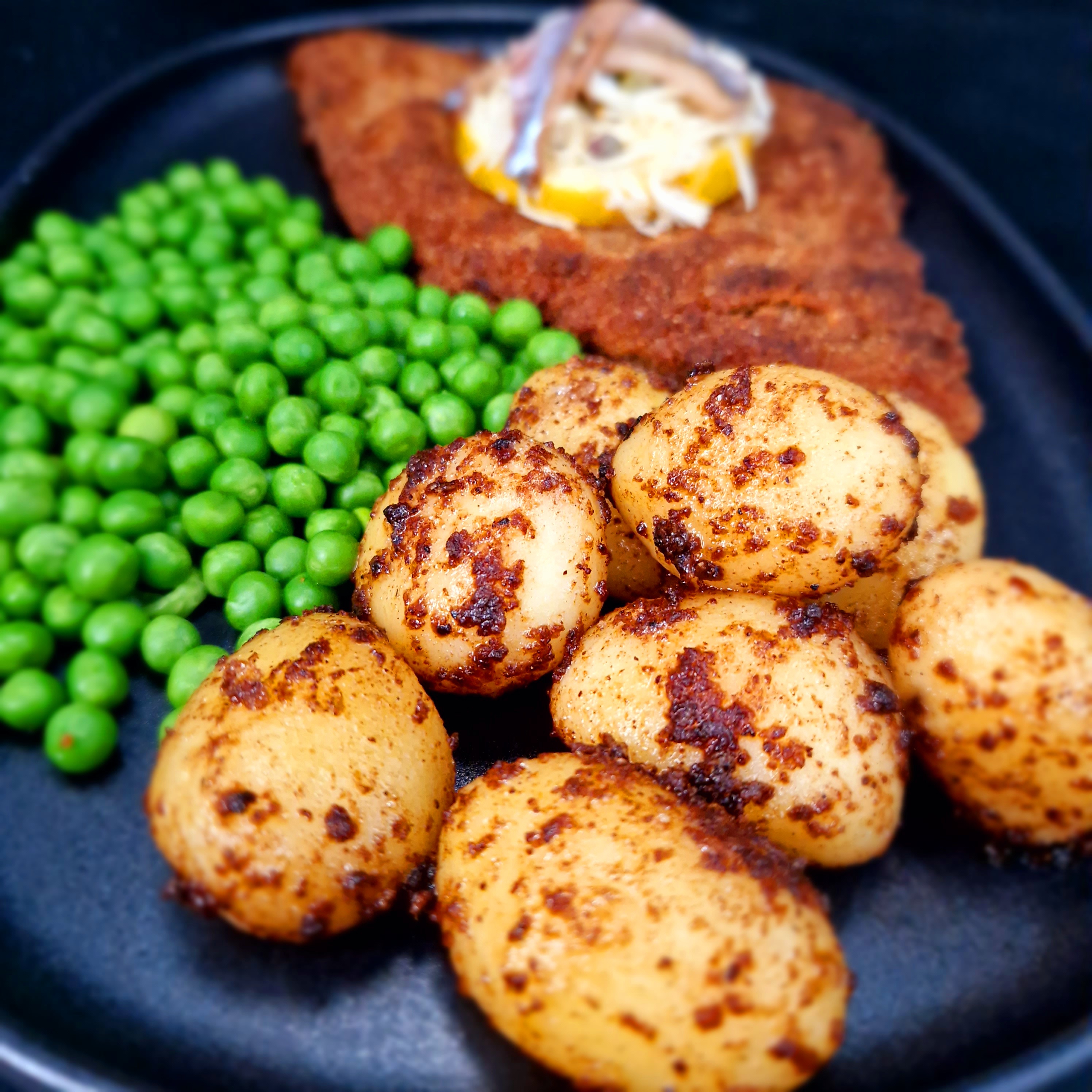 Dobbeltpaneret Wienerschnitzel