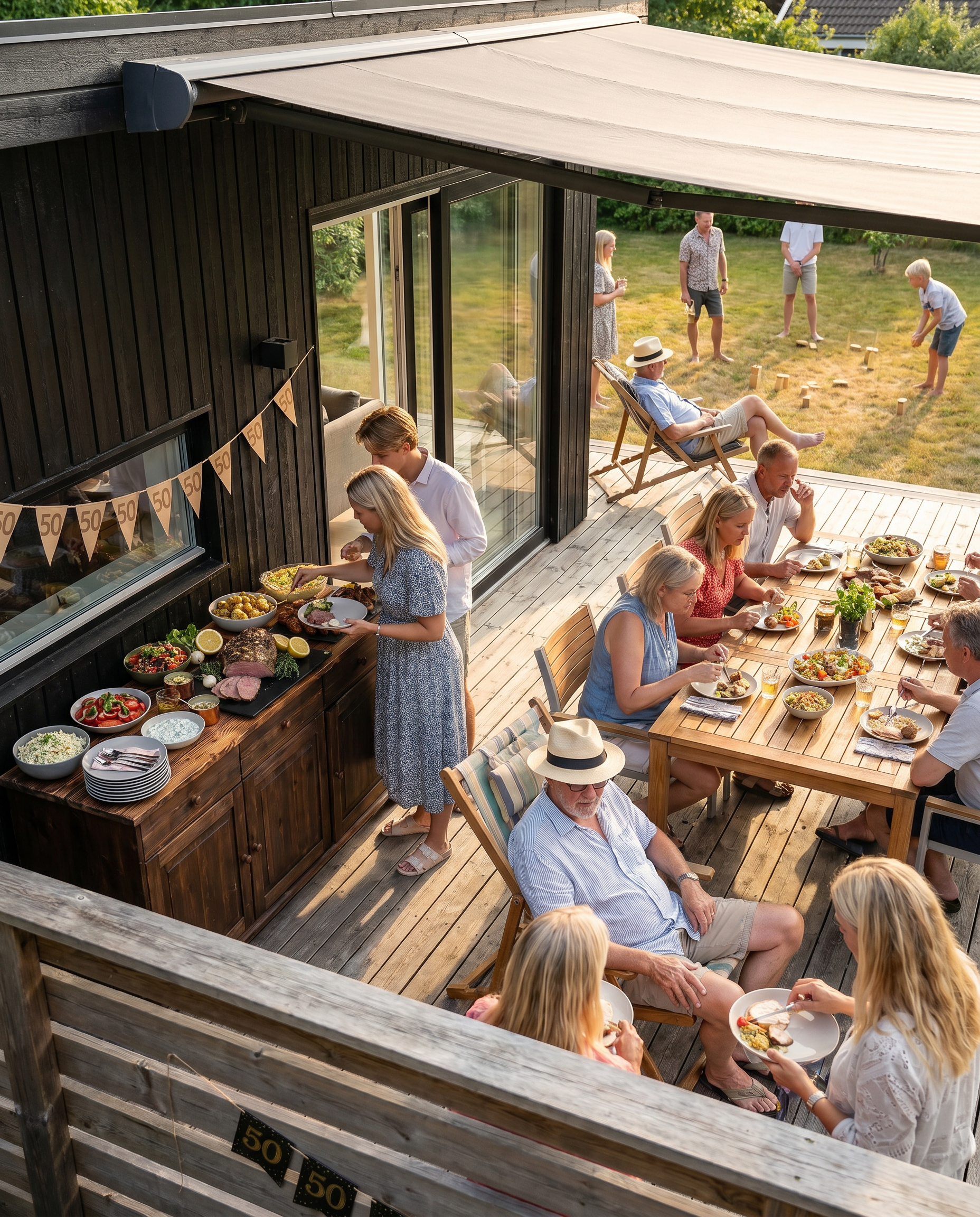 Luksus sommerbuffet