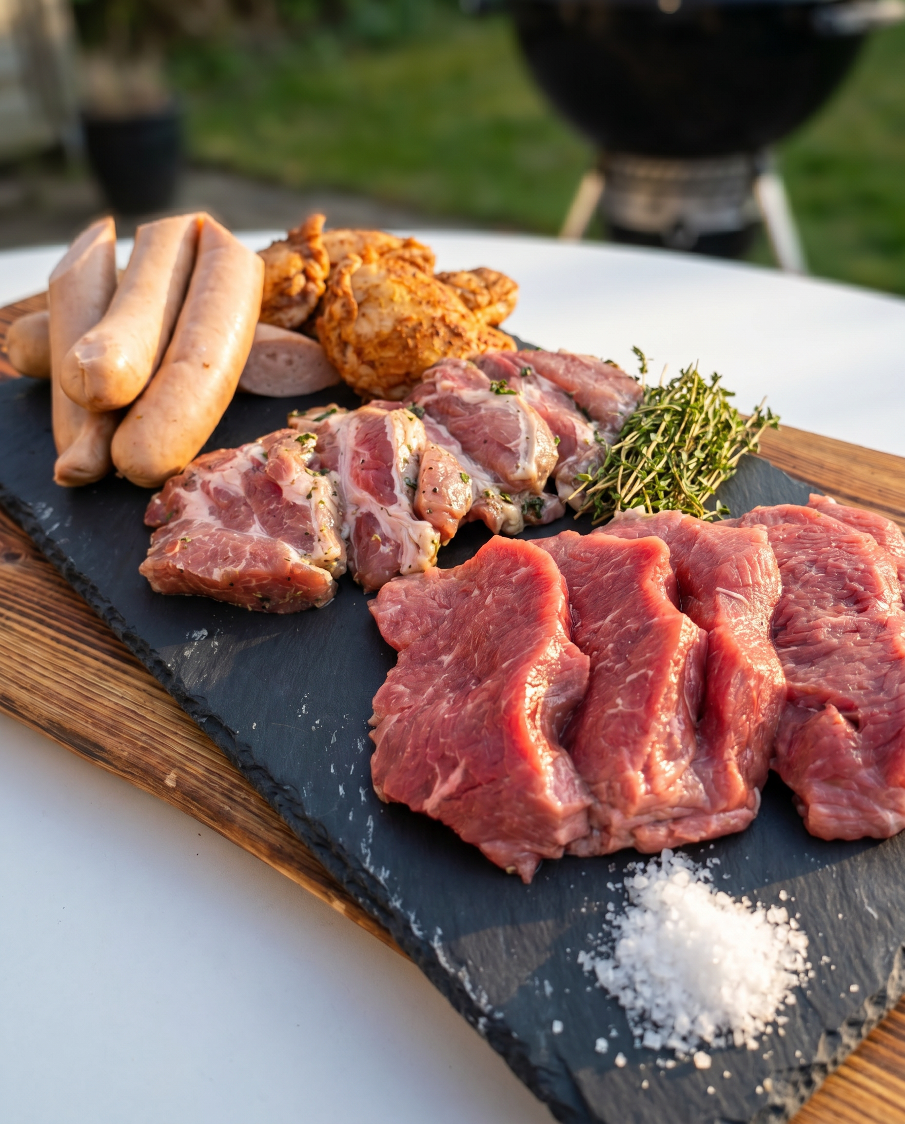 Grill-selv menu
