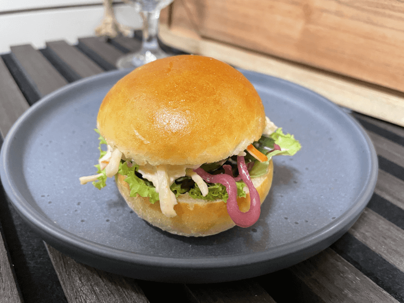 Sliders med Krabbesalat 