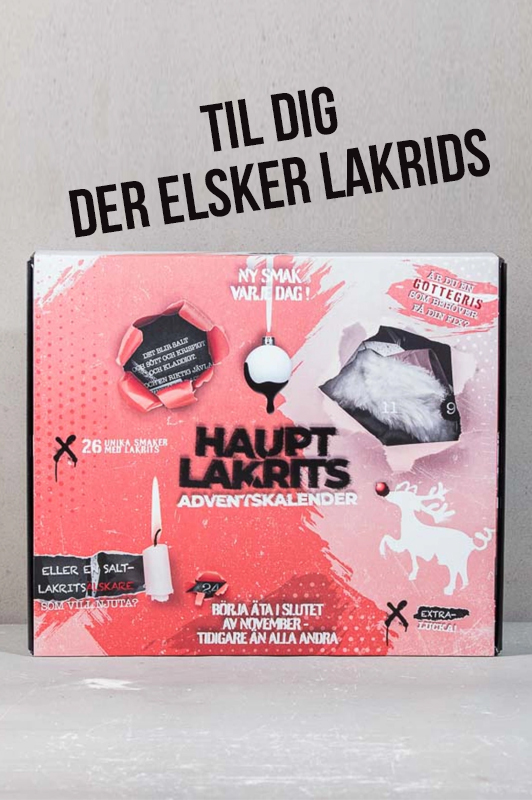 Julekalender til lakrids-elskeren