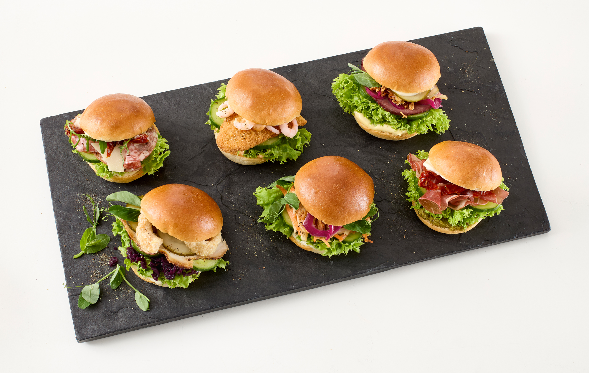 Sliders 6 stk.