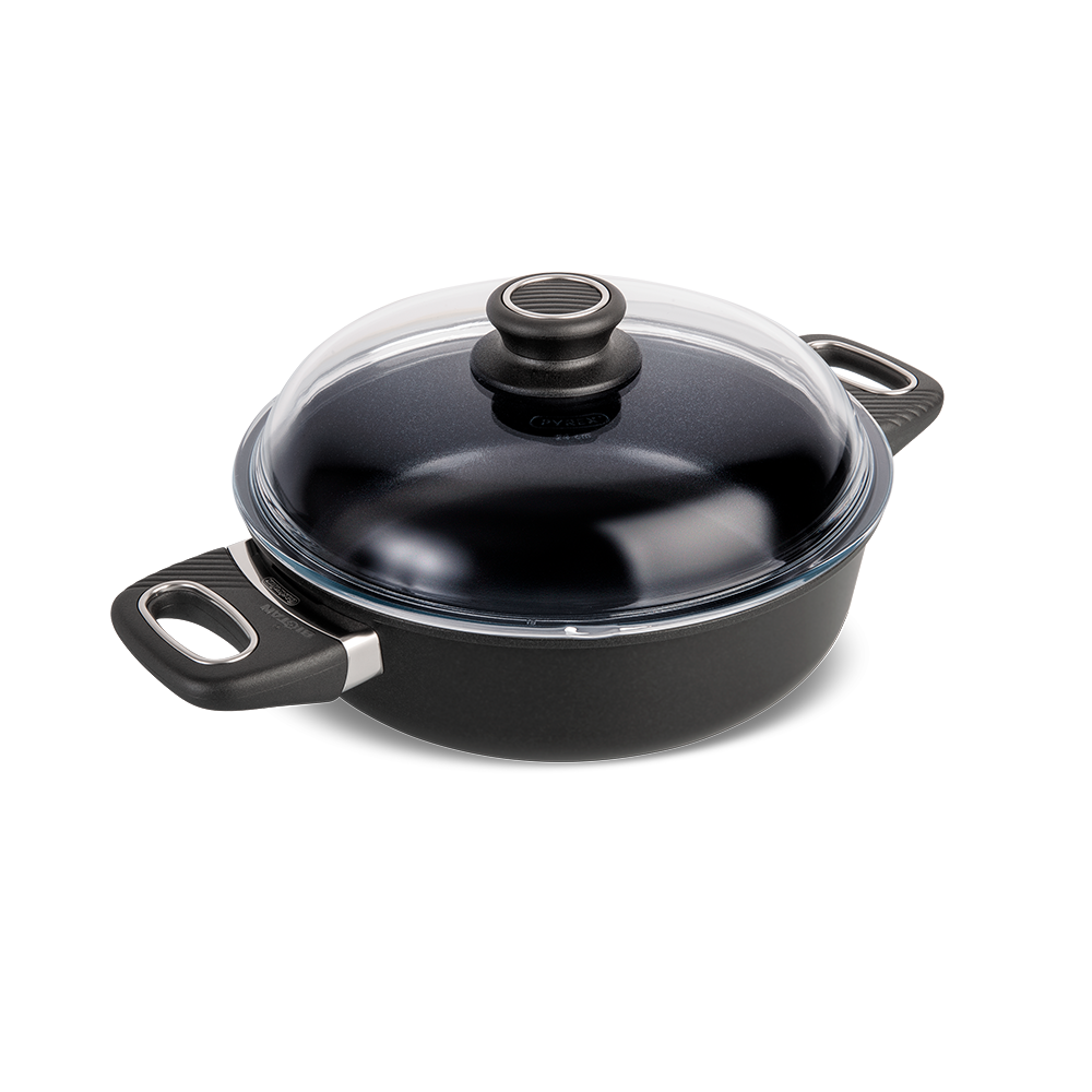 EVO sauterpande med to håndtag 24 cm