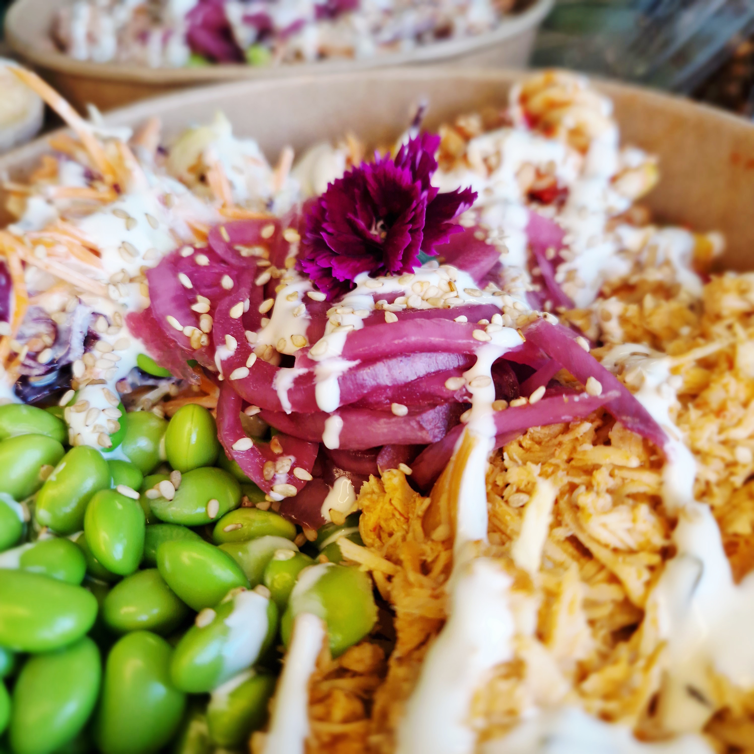 Poke Bowl inklusive tilbehør og Bowl