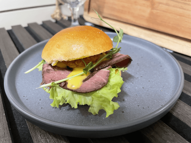 Sliders med Roastbeef & Bearnaise