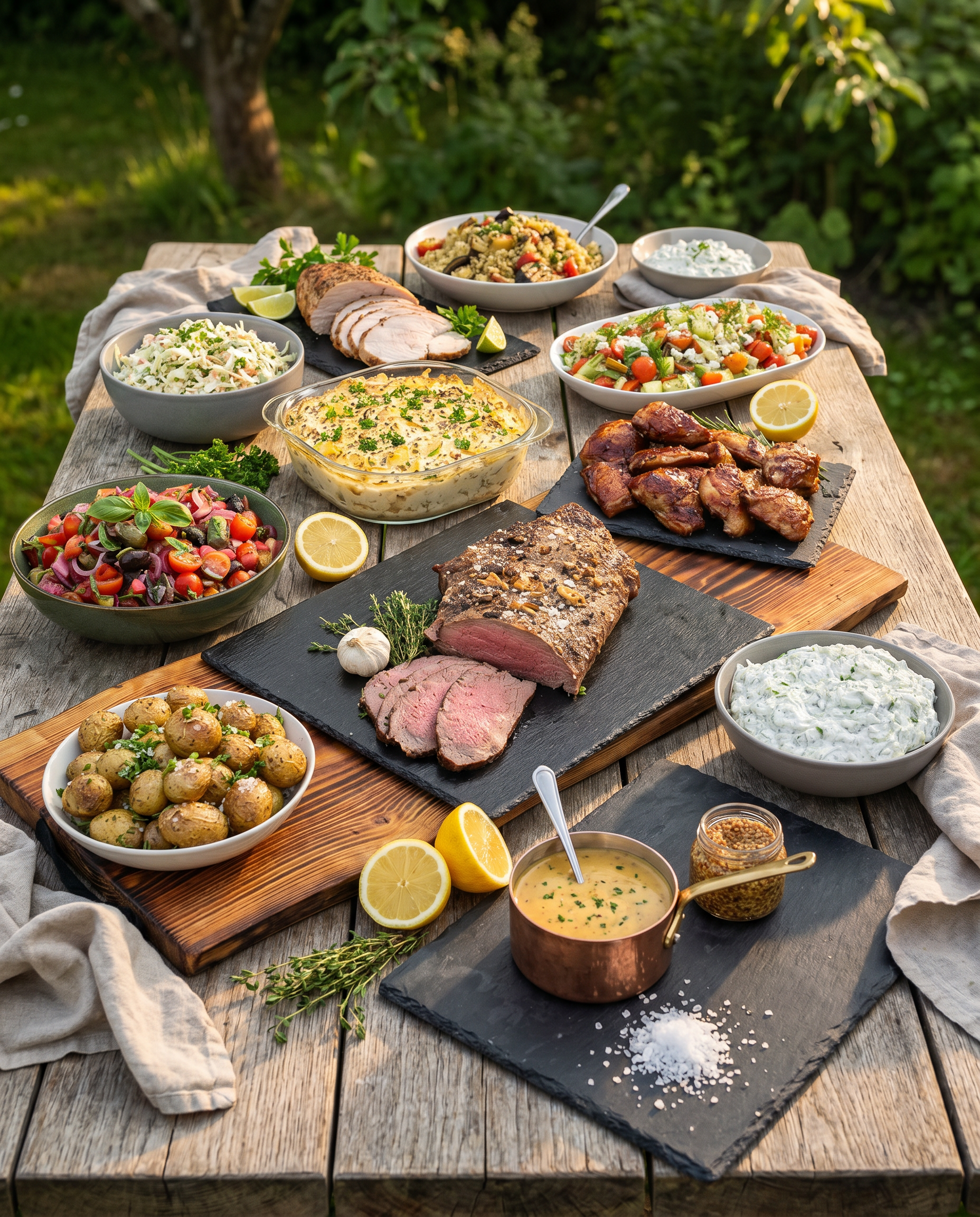 Luksus sommerbuffet