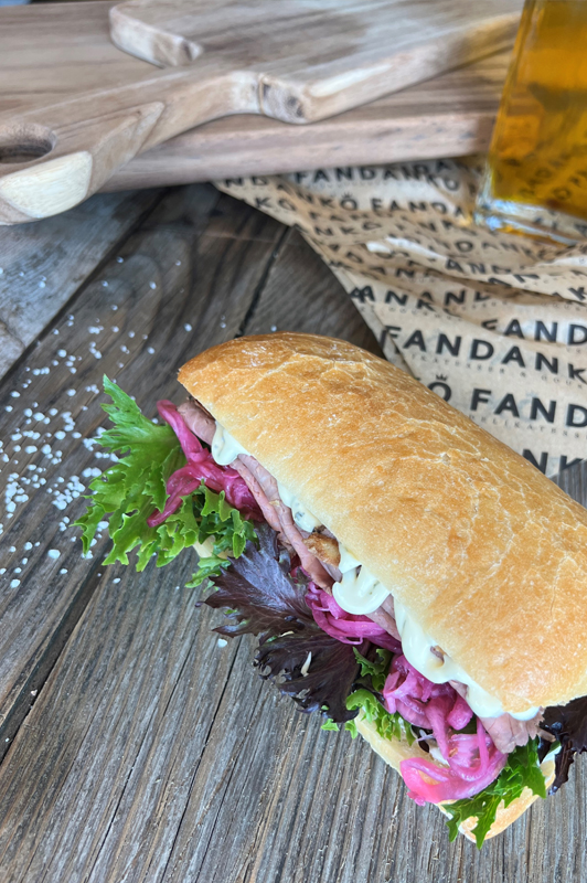 FANDANKO | Takeaway | Sandwich | Bøf Bearnaise