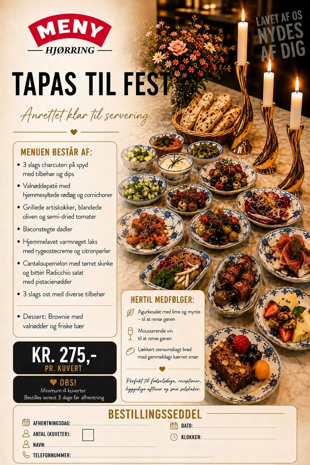 TAPAS TIL FESTEN