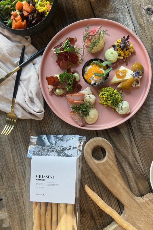 Luksus Tapas med varm-selv ret og gourmetkage